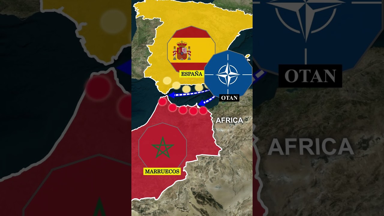 Que pasar&iacute;a con la OTAN si Espa&ntilde;a y Marruecos entran en un Conflicto? #short