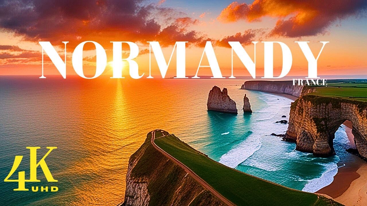 Normandy, France 🇫🇷 4k UHD | Drone Footage
