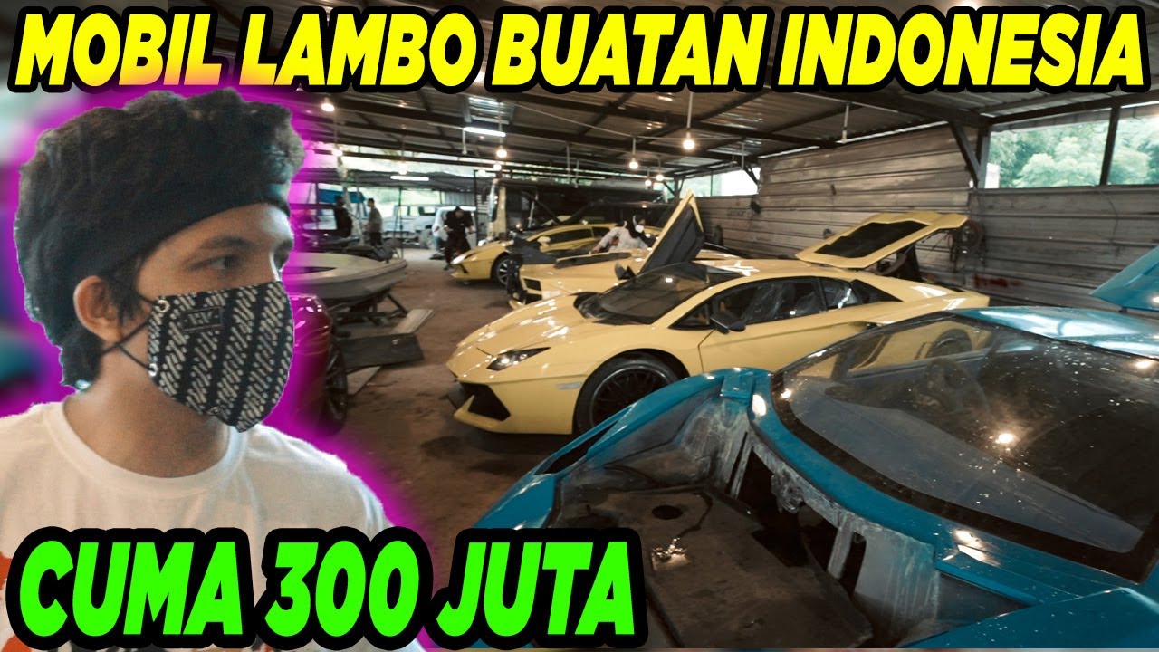 REPLIKA LAMBHORGINI DITENGAH GUNUNG 300 jutaan-