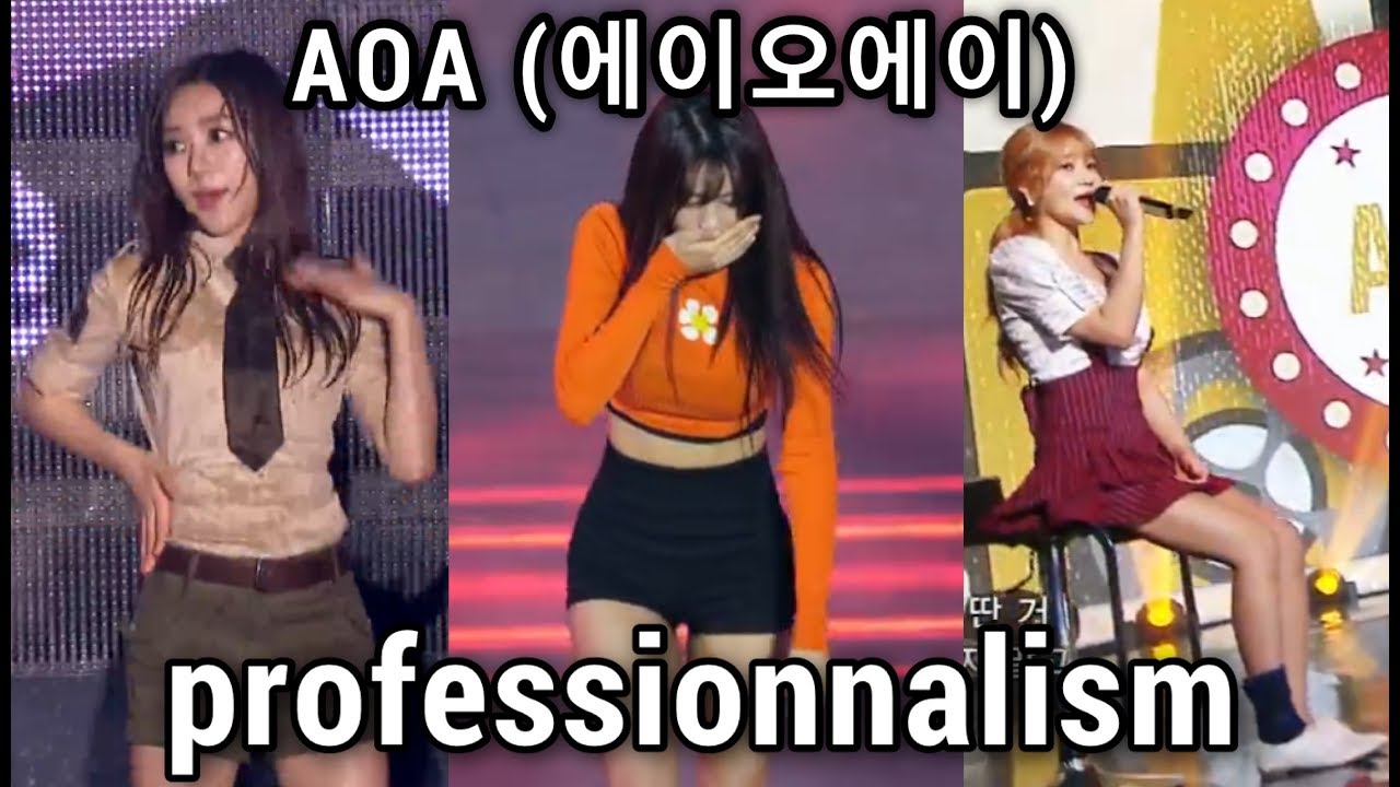 AOA professionalism proof (stop disrespecting them) (AOA에이오에이 전문 직업 의식)