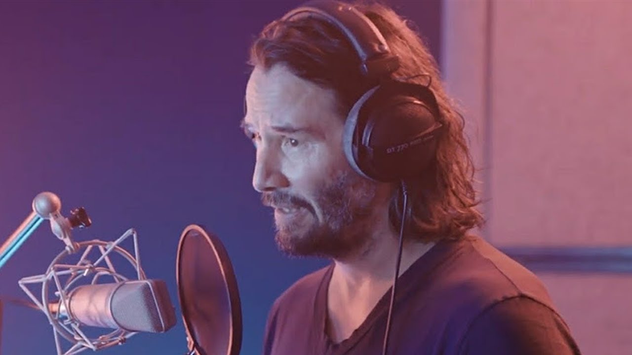 Keanu Reeves falando em portugu&ecirc;s no Cyberpunk 2077