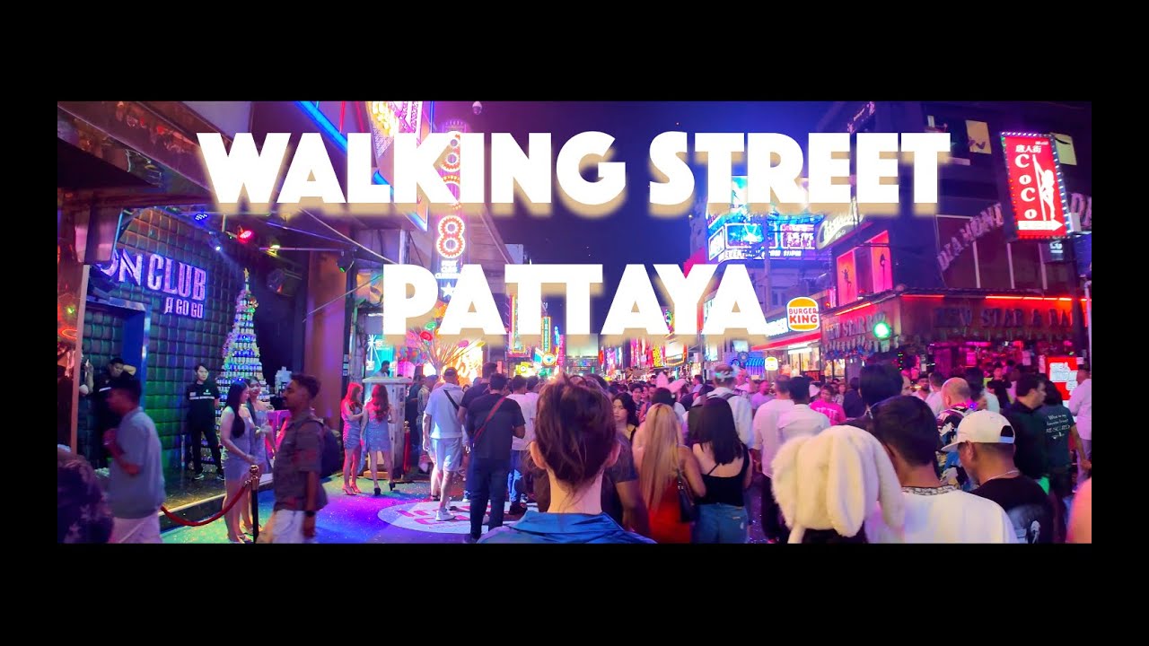 Самая дикая улица в мире: новогоднее безумие на Walking Street в Паттайе 2025 4K