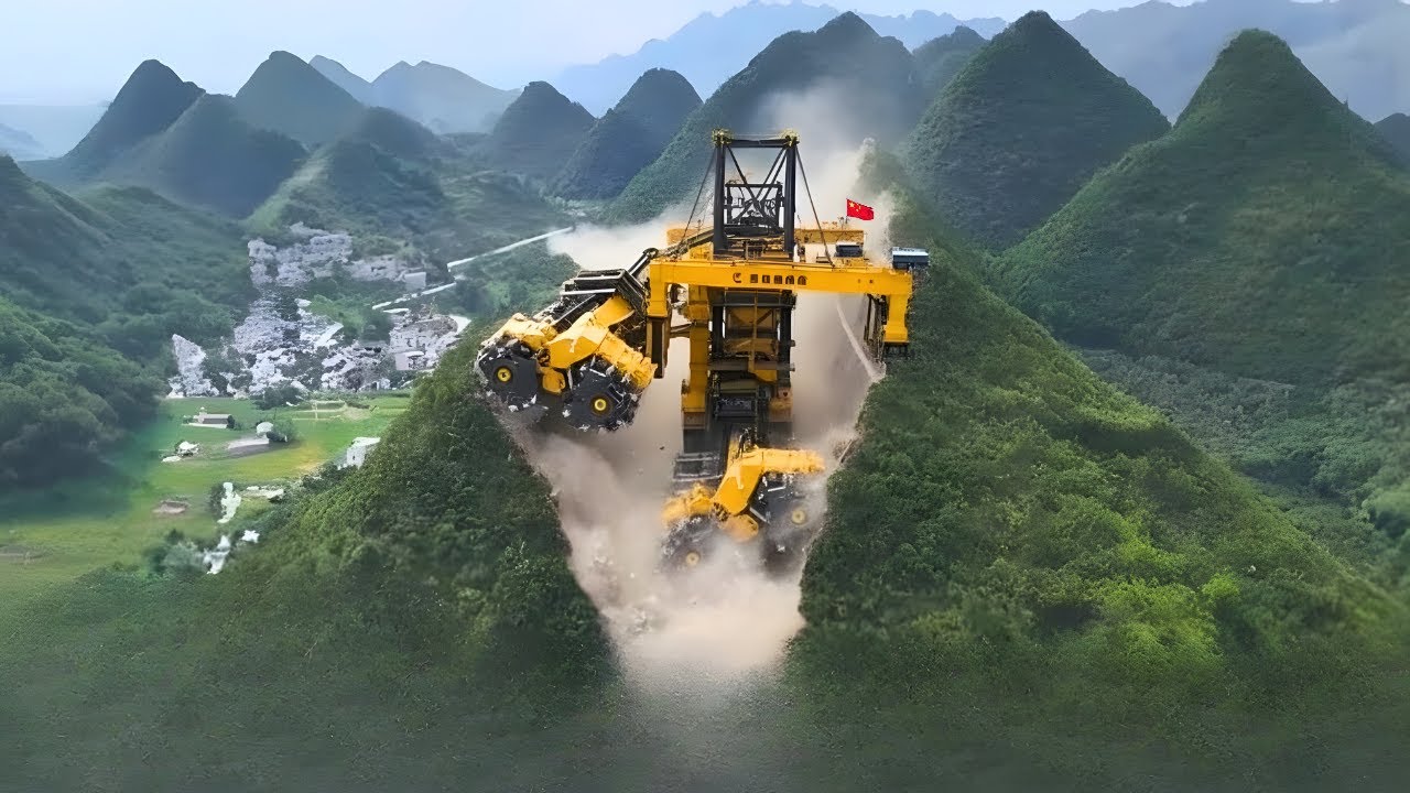 China Sorprende al Mundo Con su Nueva Colosal M&aacute;quina de Construcci&oacute;n