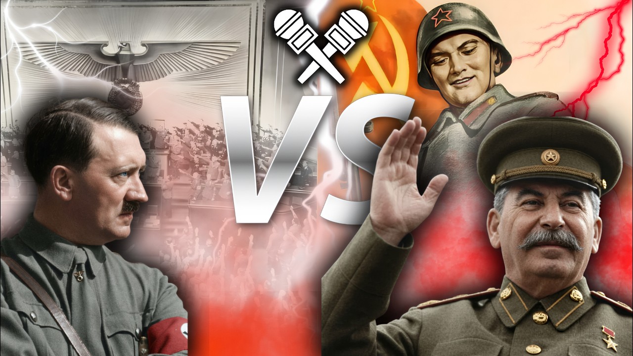 ♫Hitler VS Stalin | BATALHA DE RAP♫