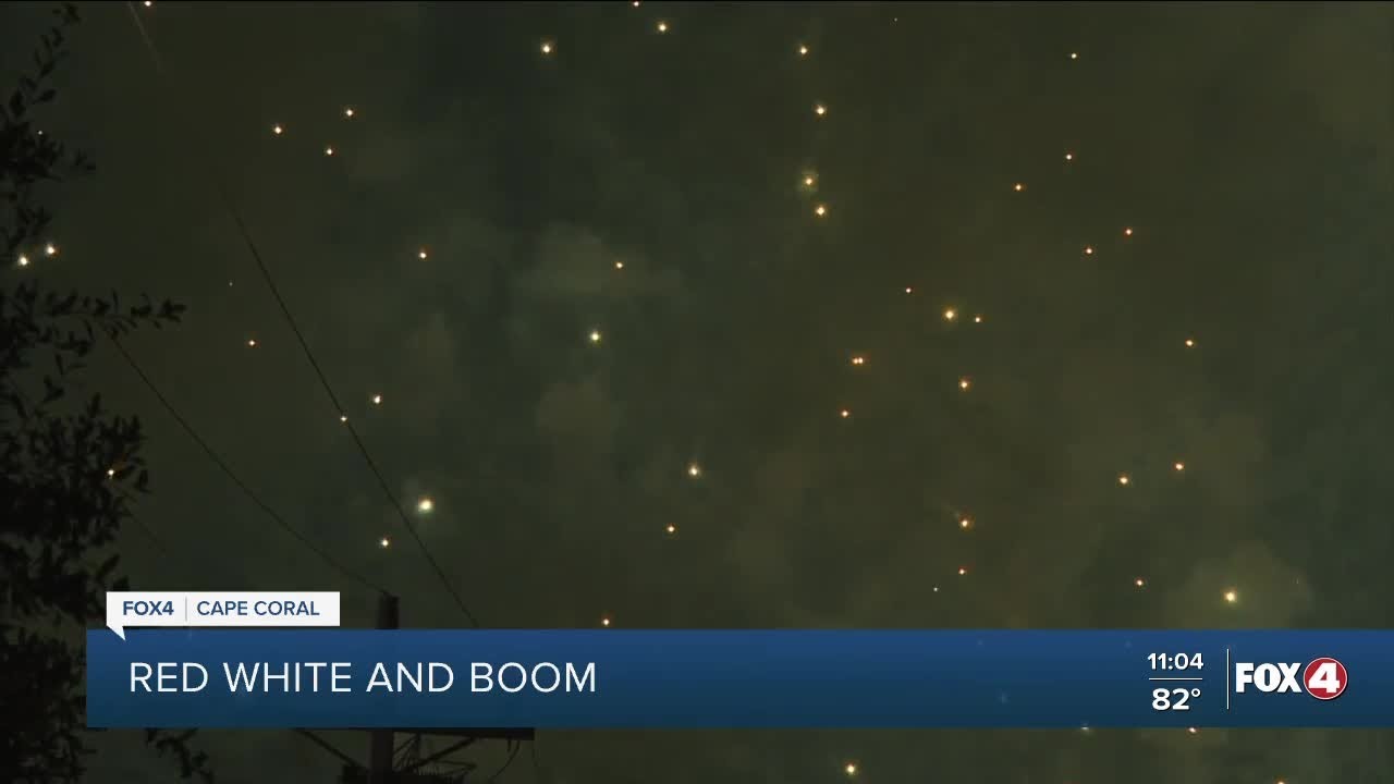 Cape Coral hosts Red, White & Boom fireworks show