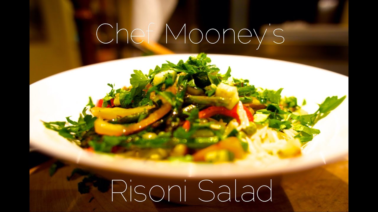 Grilled Rockling Fish with vegetable Risoni Salad