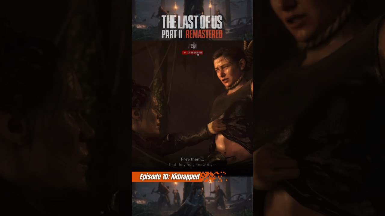 Abby Unexpected Allies #thelastofuspart2 #gaming #nocommentarygaming