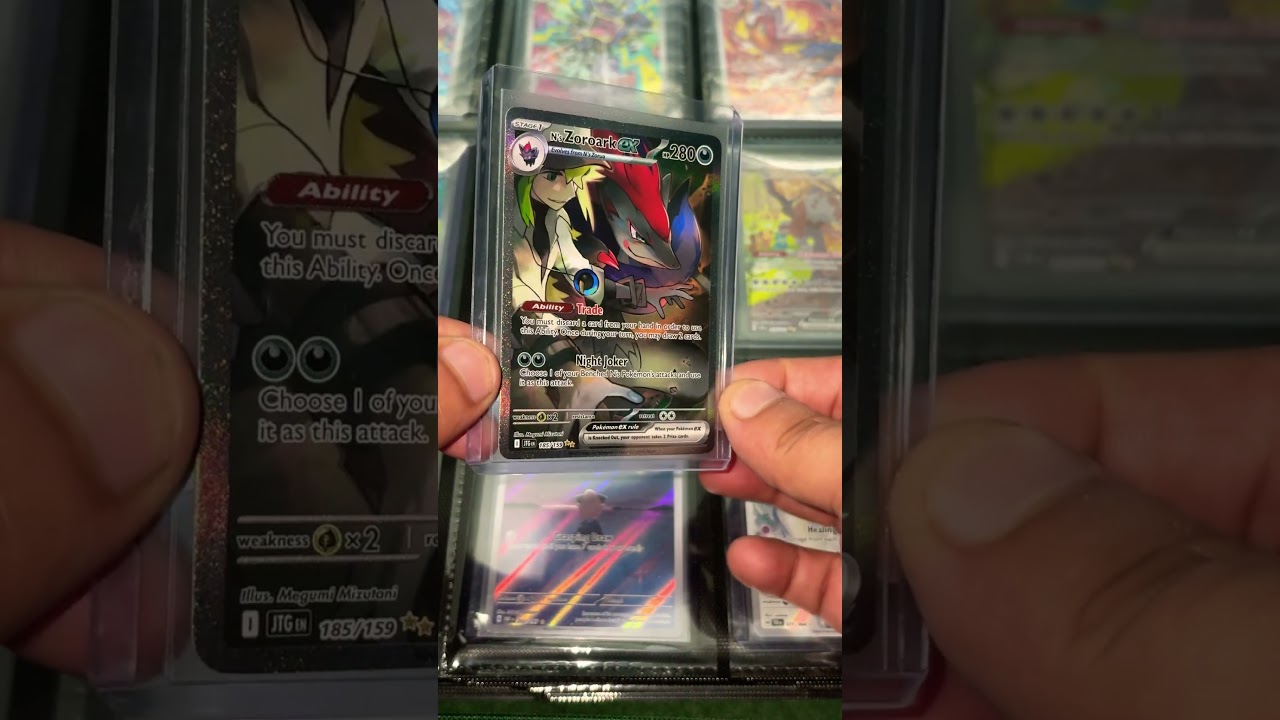 When you actually pull one of the top Pokemon cards of the set.. #subscribe #pokemon #like #tcg