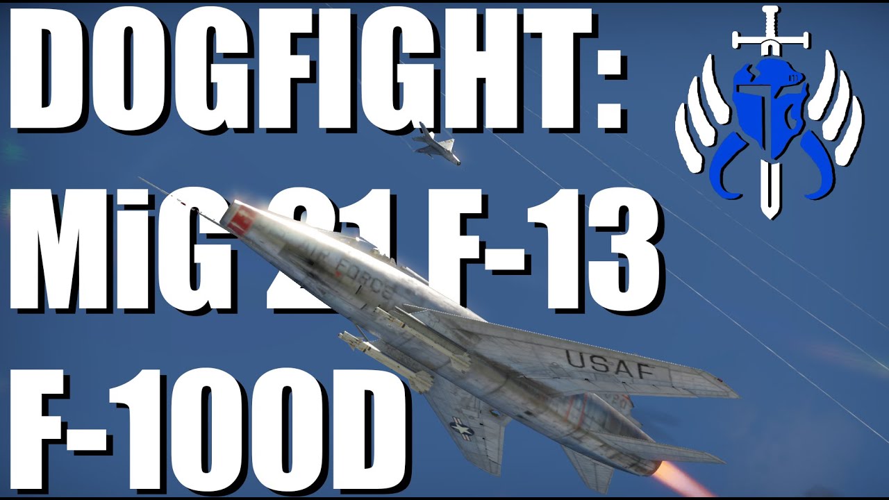 DOGFIGHT: MiG 21 F-13 VS F-100 OVER VIETNAM - War Thunder Simulator Battles