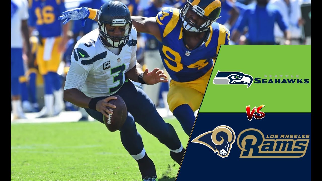 The Rams First Game Back in LA! Seattle Seahawks vs Los Angeles Rams Week 2 2016 FULL GAME