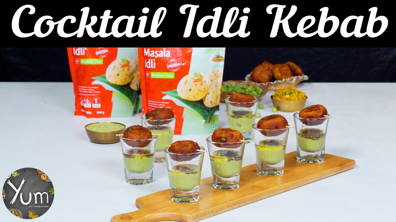 Cocktail Idli Kebab