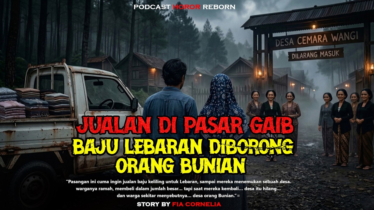 MASUK ALAM GAIB BUNIAN, RATUSAN MUKENA & GAMIS DIBORONG ORANG BUNIAN!