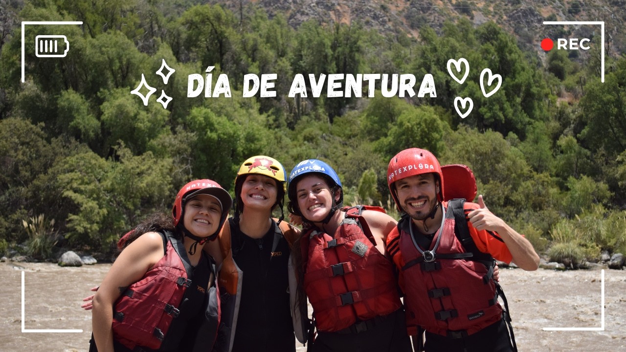 Salí de mi zona de confort rafting en el Cajón del Maipo 🚣🏻‍♀️