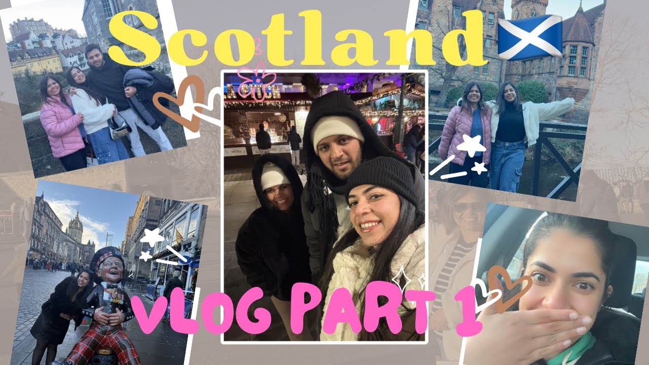 Driving from London to Scotland 🚗✨ | Scenic roads, storytelling and Family Time. PART 1