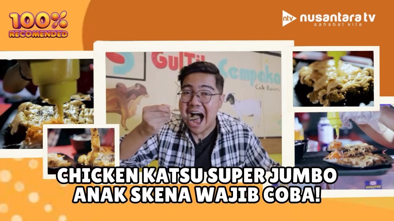 [LIVE] Chicken Katsu di Resto Ini Besar Banget, Wajib Coba! | 100% RECOMENDED