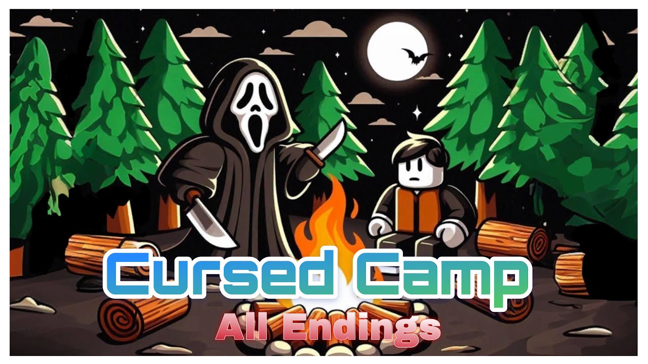 Cursed Camp - All Endings -[Full Walkthrough] - Roblox