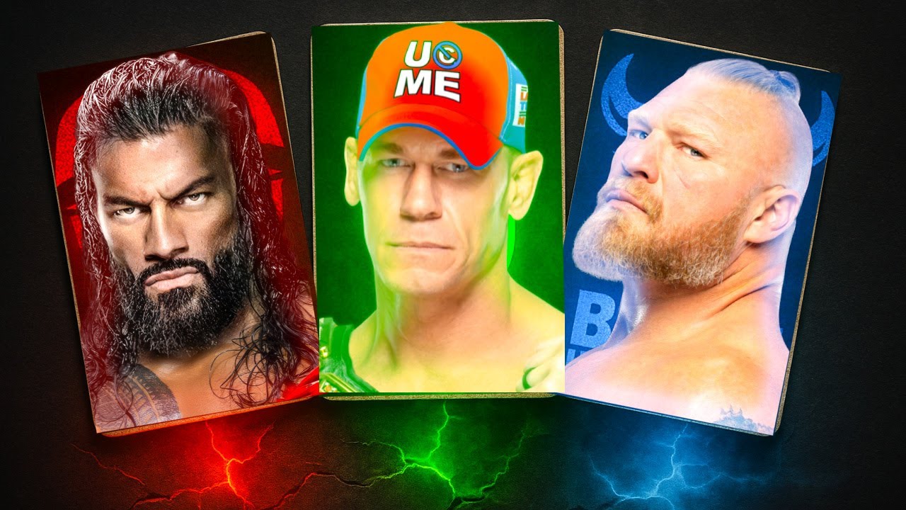 Roman Reigns Vs John Cena Vs Brock Lesnar One More Time WWE 2K25