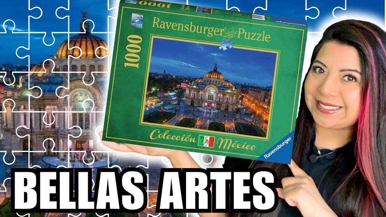 EL PALACIO DE BELLAS ARTES l Rompecabezas Ravensburger de 1000 Piezas de Colección de México