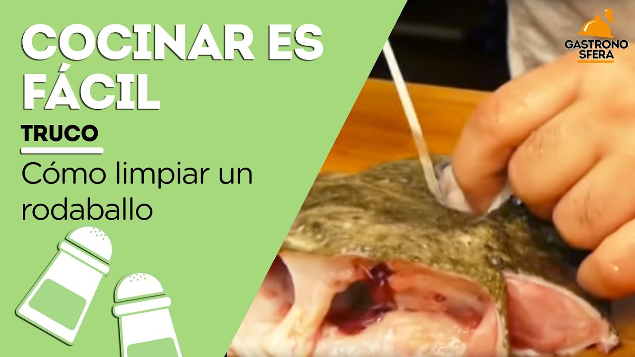 Cómo limpiar un rodaballo | TALLER