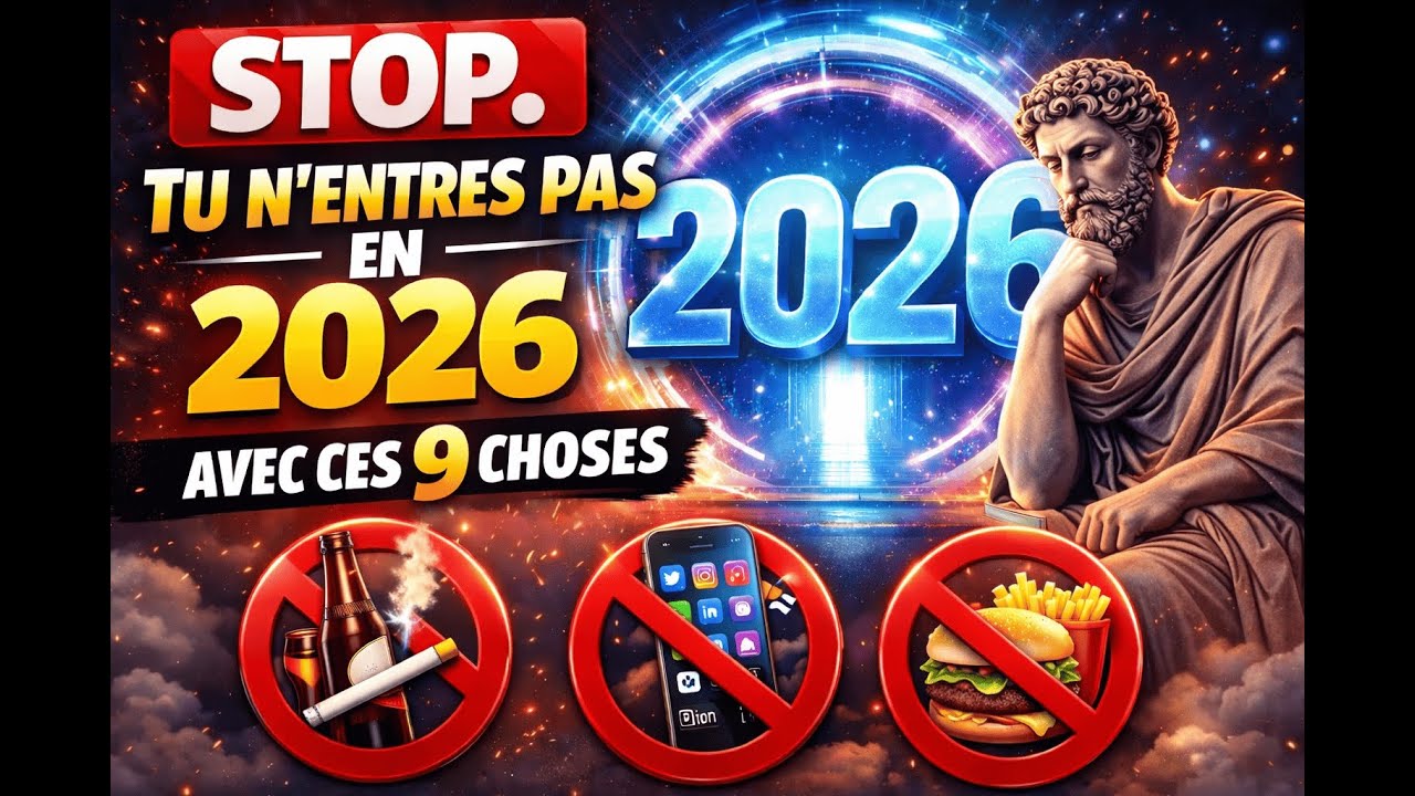 TU NE PEUX PAS ENTRER EN 2026 SANS AVOIR STOPPÉ CES 9 CHOSES