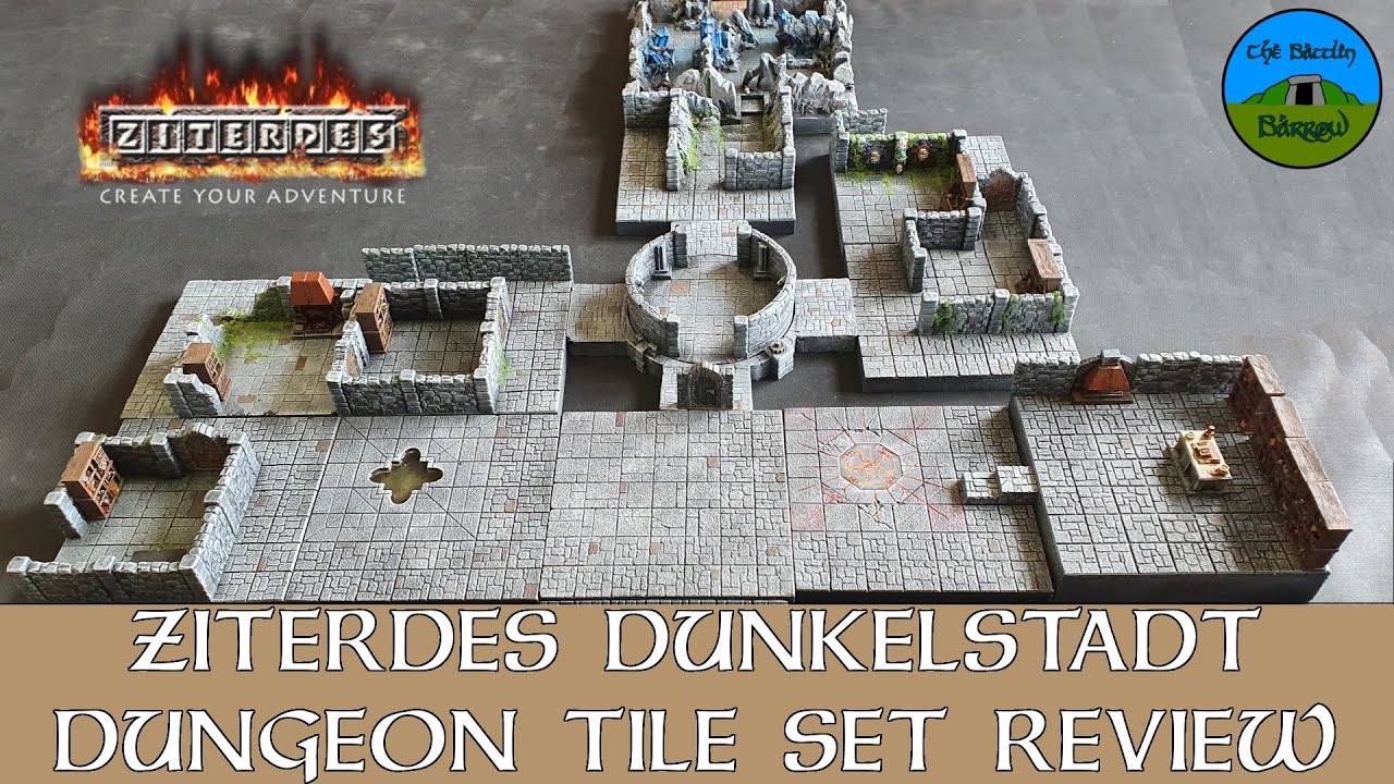 Ziterdes Dunkelstadt Dungeon Tile Review