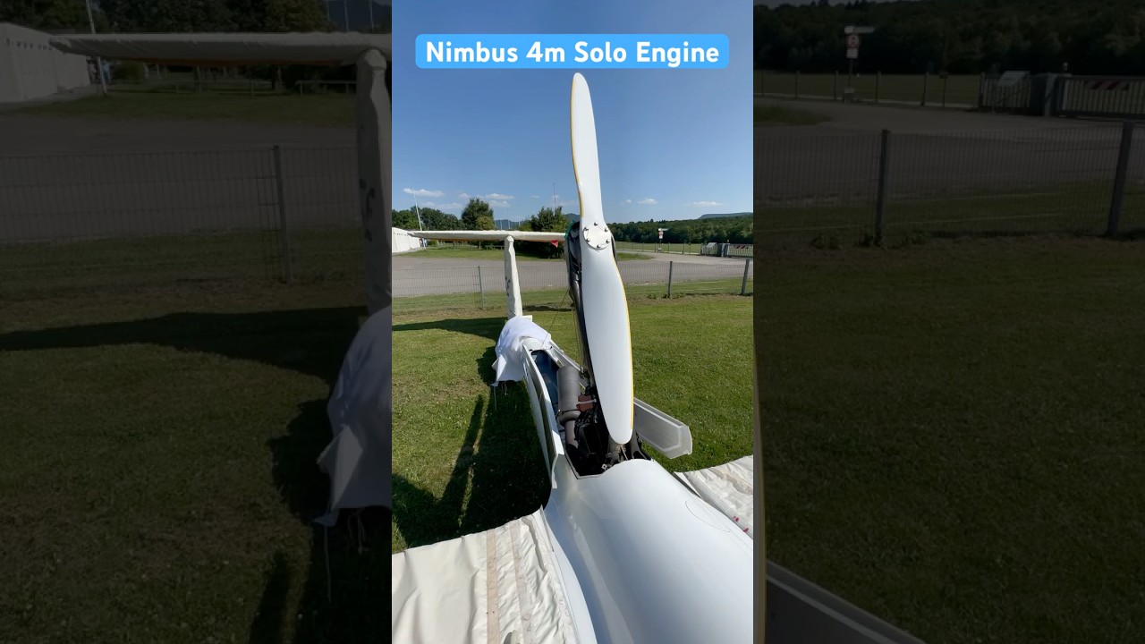 Nimbus-4M Glider &ndash; High-Performance Self-Launching Sailplane #glider