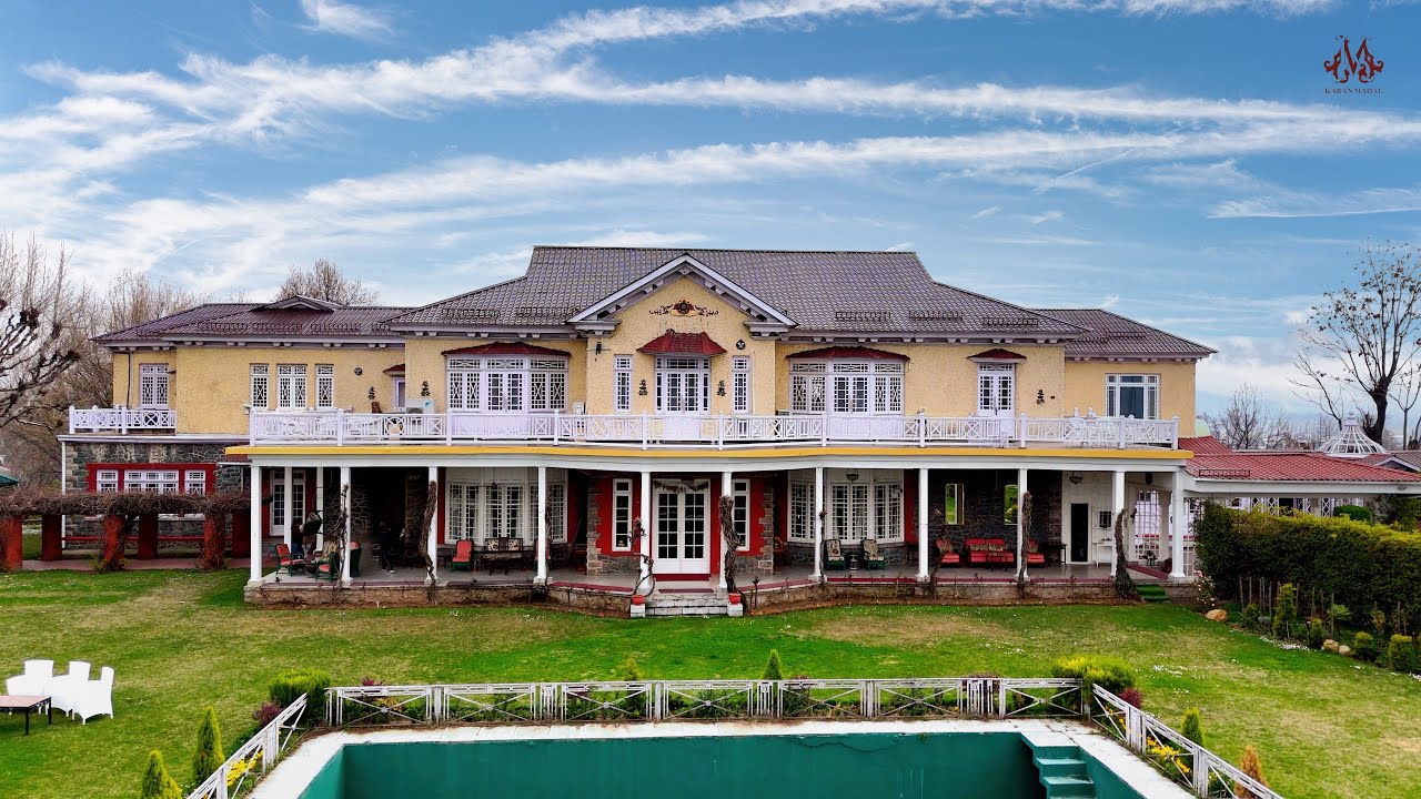 Karan Mahal, Srinagar, Kashmir | Best Place to Stay | A Royal Retreat in the Heart of Kashmir 🌿✨