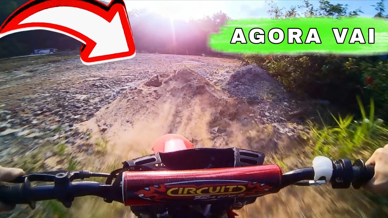 ANDANDO DE MOTO NO SÍTIO | SUBIDAS E TERRENO DIFÍCIL