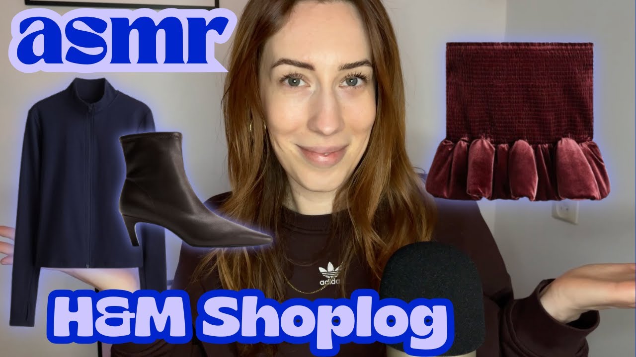 ASMR - H&M Hersft/Winter Shoplog 🧣🍂🤎 - Nederlandse ASMR