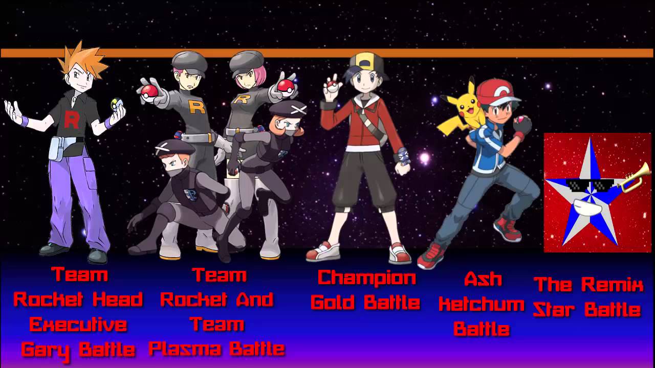 Pokemon Unused/Fan Made Battle Music Collection