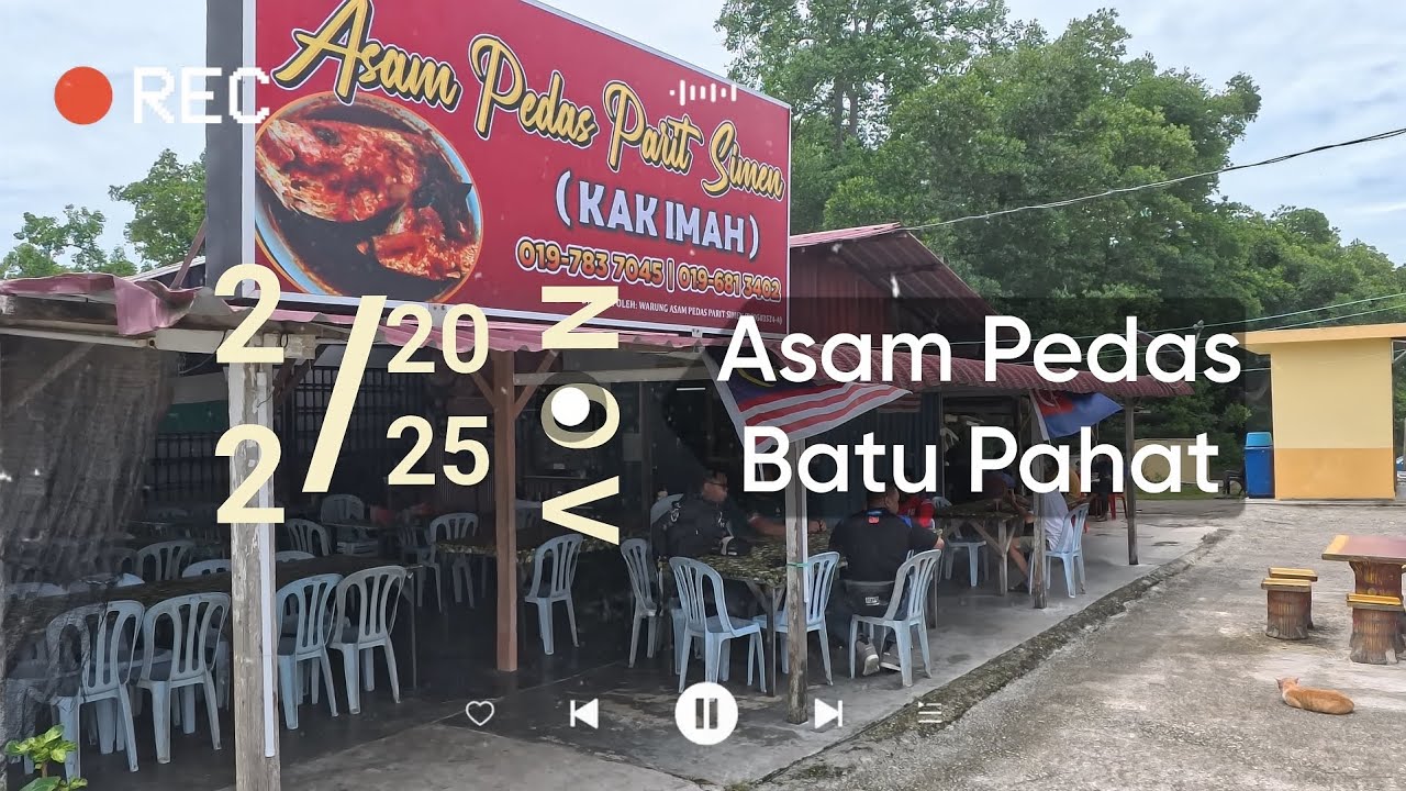Ride 2 in 1: Kopi Tenggek Pontian dan Asam Pedas Batu Pahat #acepro #insta360 #nx500 #honda