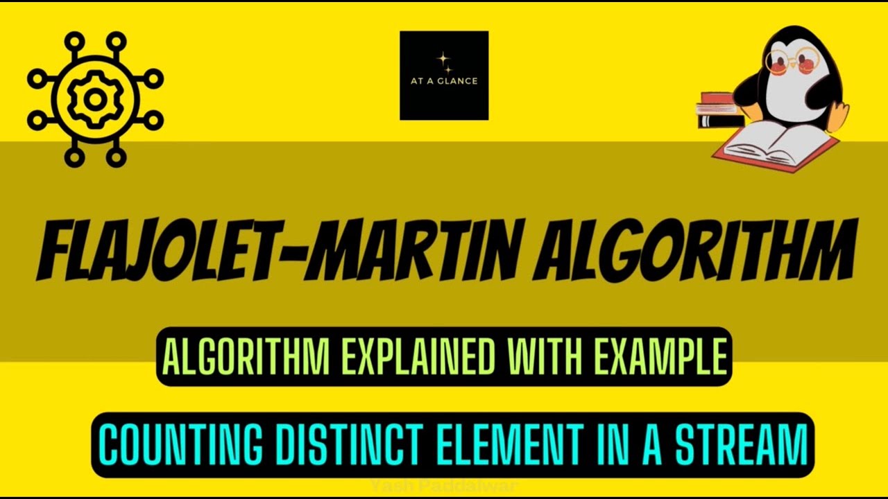 Flajolet-Martin Algorithm | Counting distinct elements in a stream | What makes it efficient?