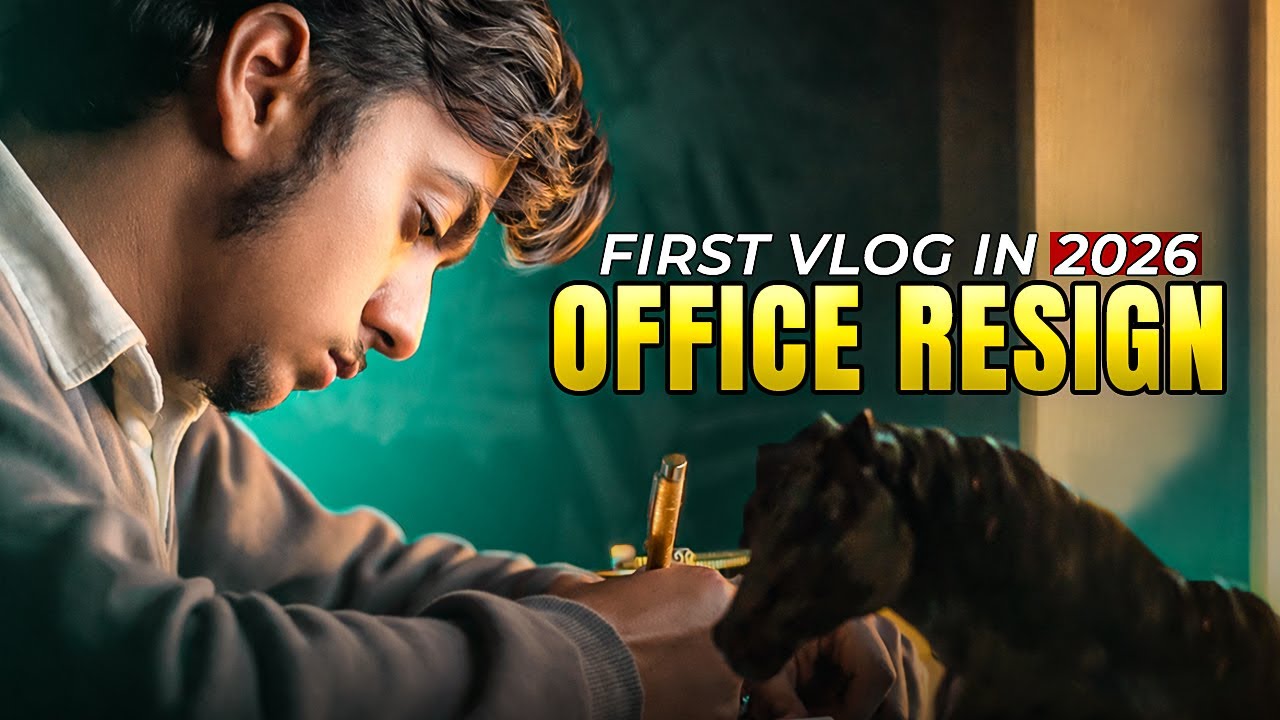 Job Se Resign Kar Diya | My First Vlog 🔥