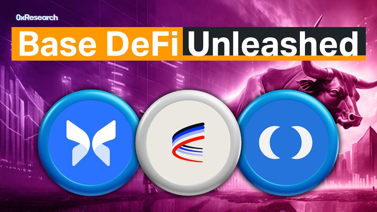 The Future of Base DeFi With Aerodrome, Morpho, and Moonwell | Livestream