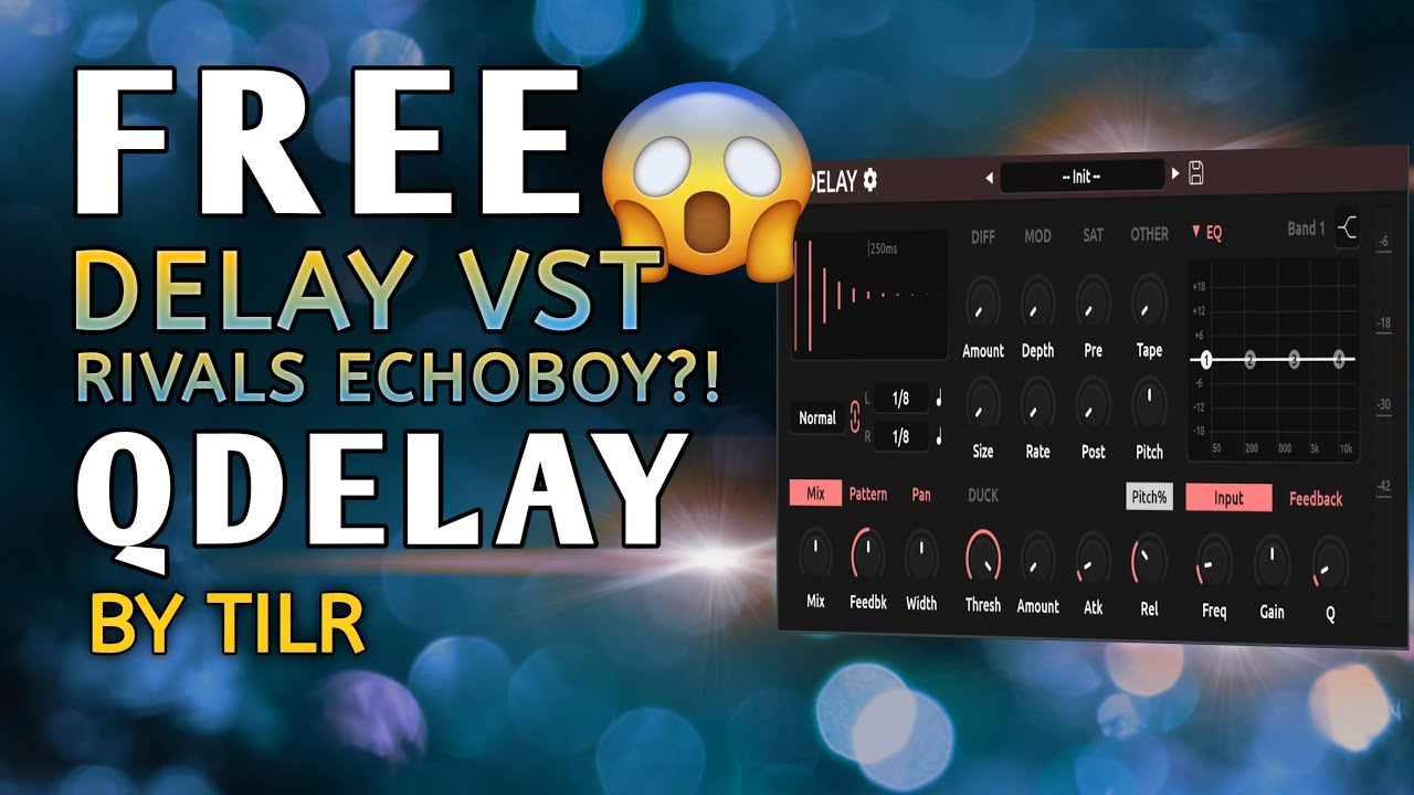 This FREE Delay VST Rivals EchoBoy?! QDelay by Tilr 🔥