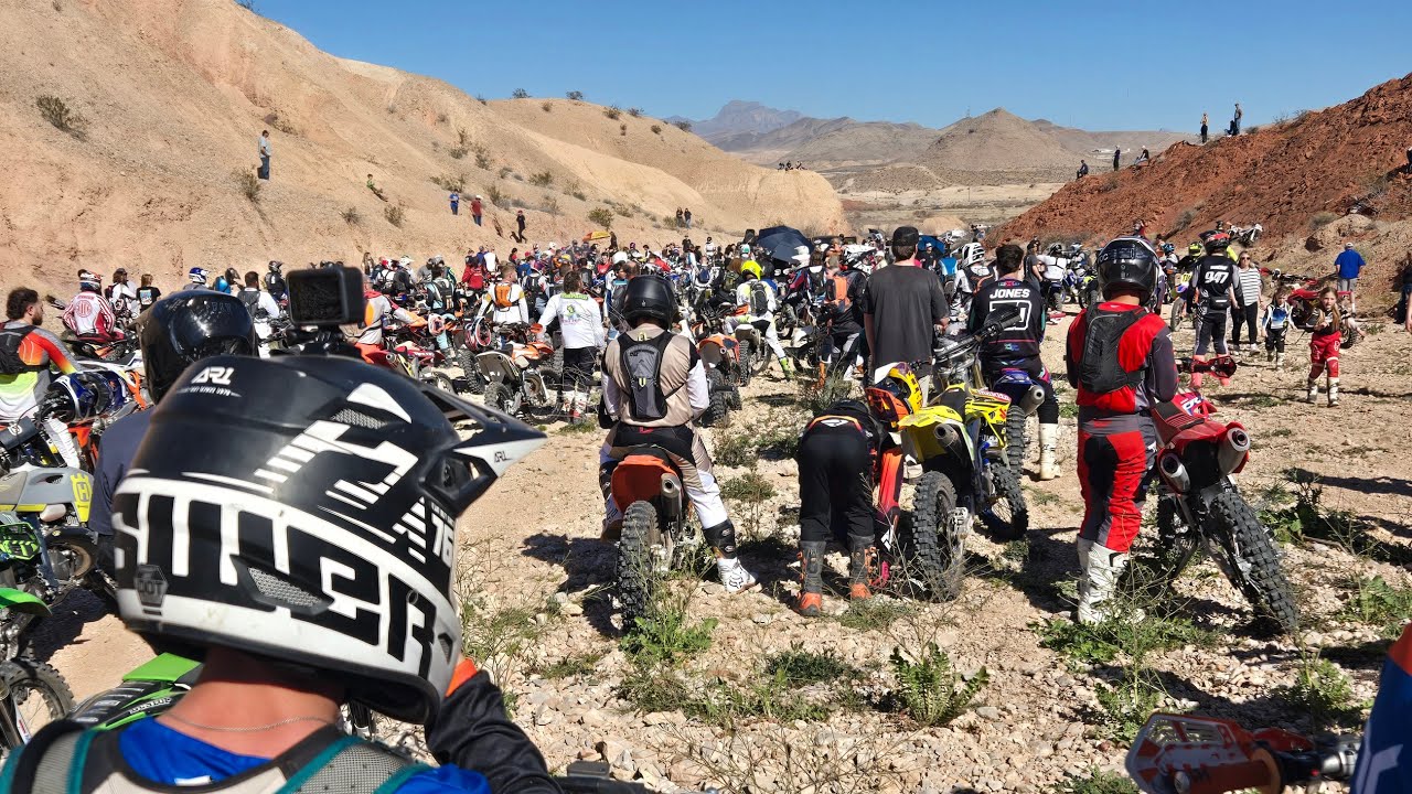 Scenes from the February 2026 Weiser Wash Rebellion Hare and Hound Race in Moapa, NV
