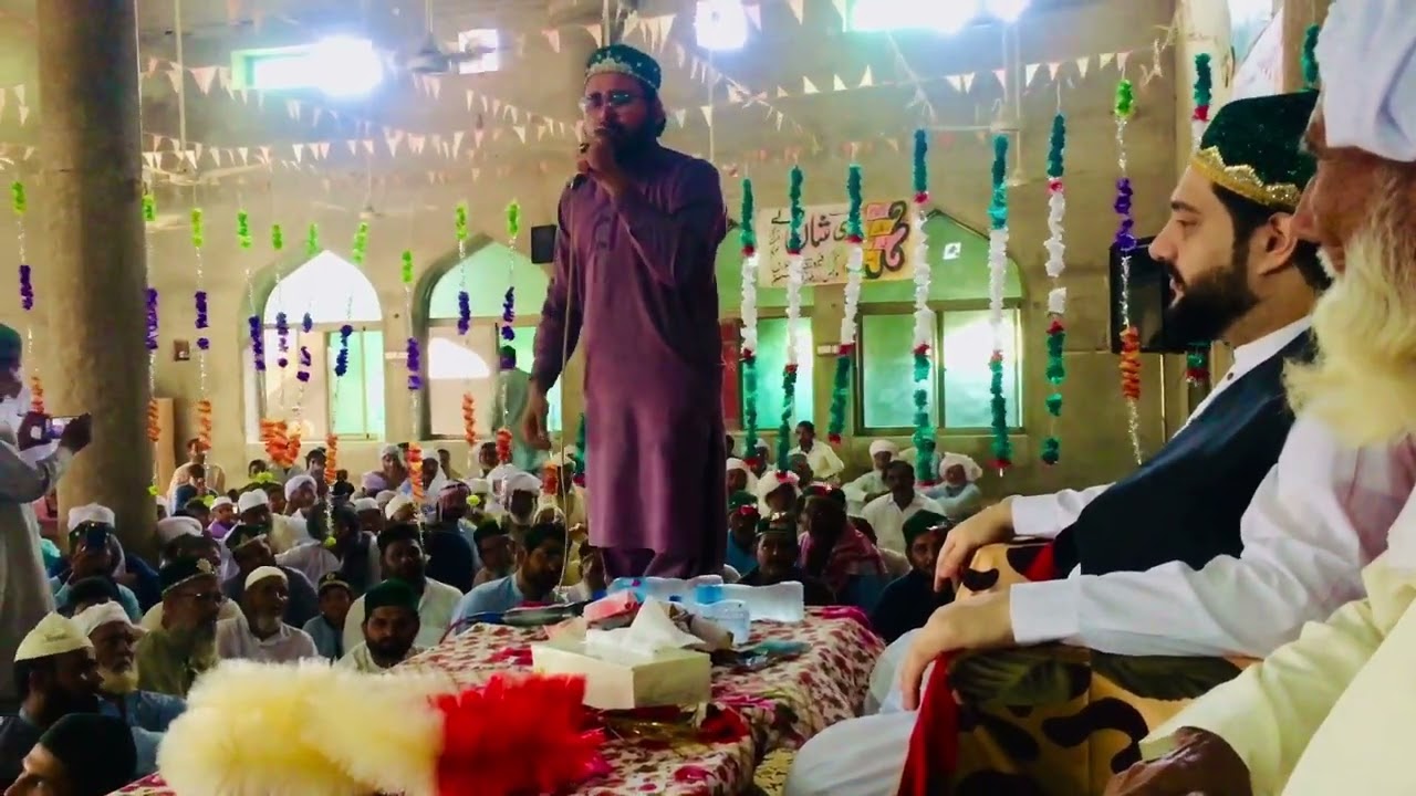 Parhna Qaseeda Haq de Wali da || Mil ke lagao Nara Ali Da || Saad Ullah Ferozi 2022 Bahawalpur