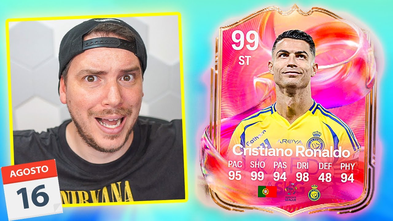 HO TROVATO CRISTIANO RONALDO ma è AGOSTO...