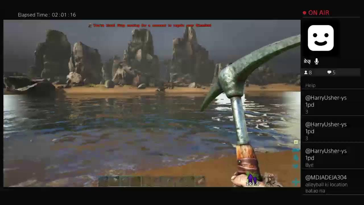 Playing Ark Survival Evolved