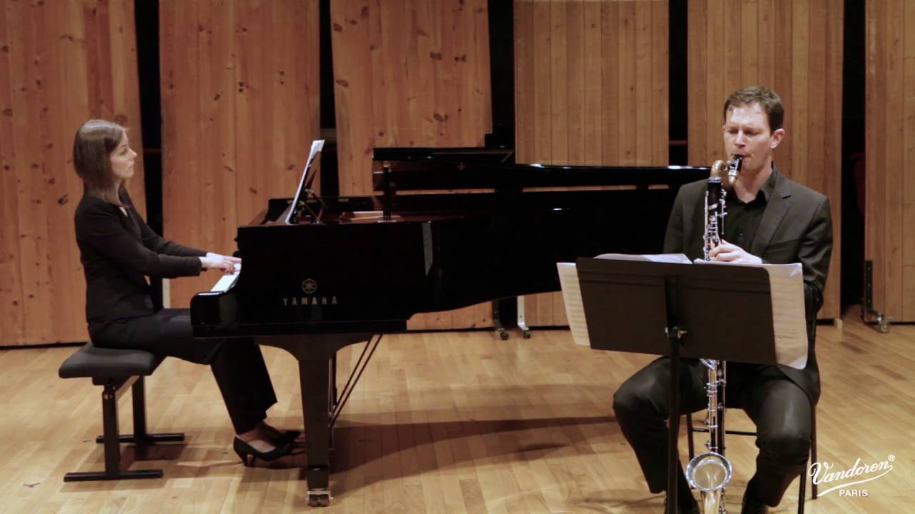 Marc Eychenne Sonata for bass clarinet & piano - 4th movement -