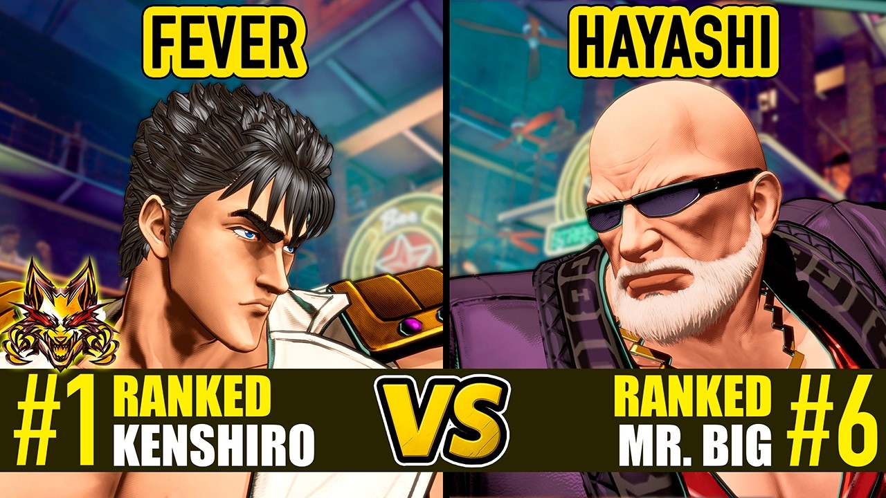 FF COTW ▰ FEVER (#1 Ranked Kenshiro) vs HAYASHI (#6 Ranked Mr. Big) ▰ High Level Gameplay