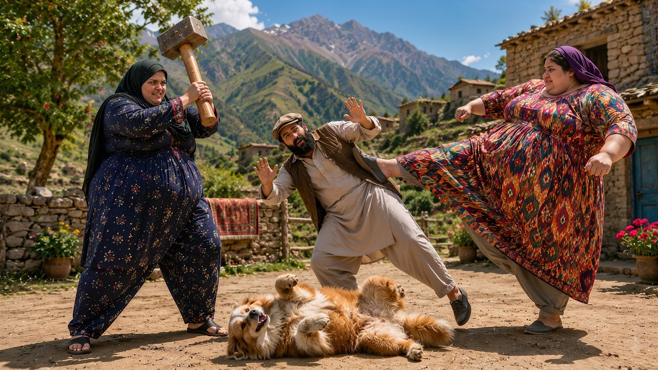 Life in the Afghan Countryside | An Elderly Couple, Simplicity, and Traditional Dishes
