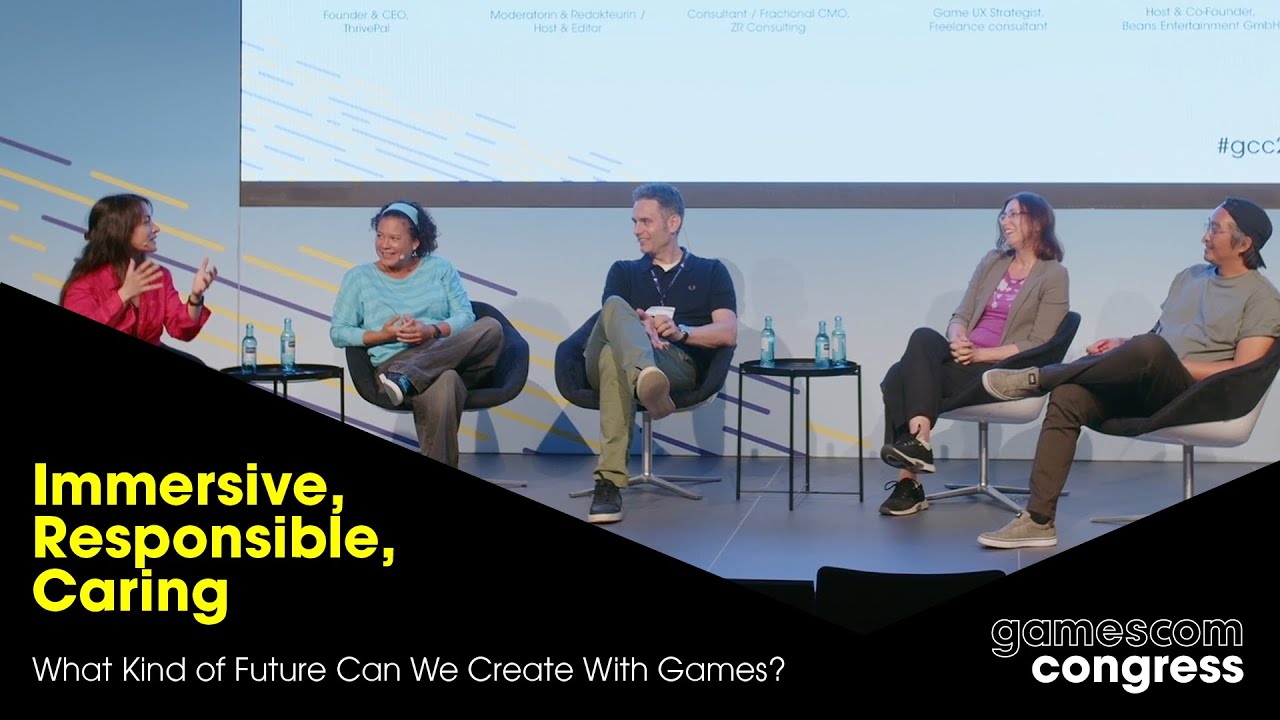 2025: Panel &ndash; Immersive, Responsible, Caring: What Kind of Future Can We Create With Games?