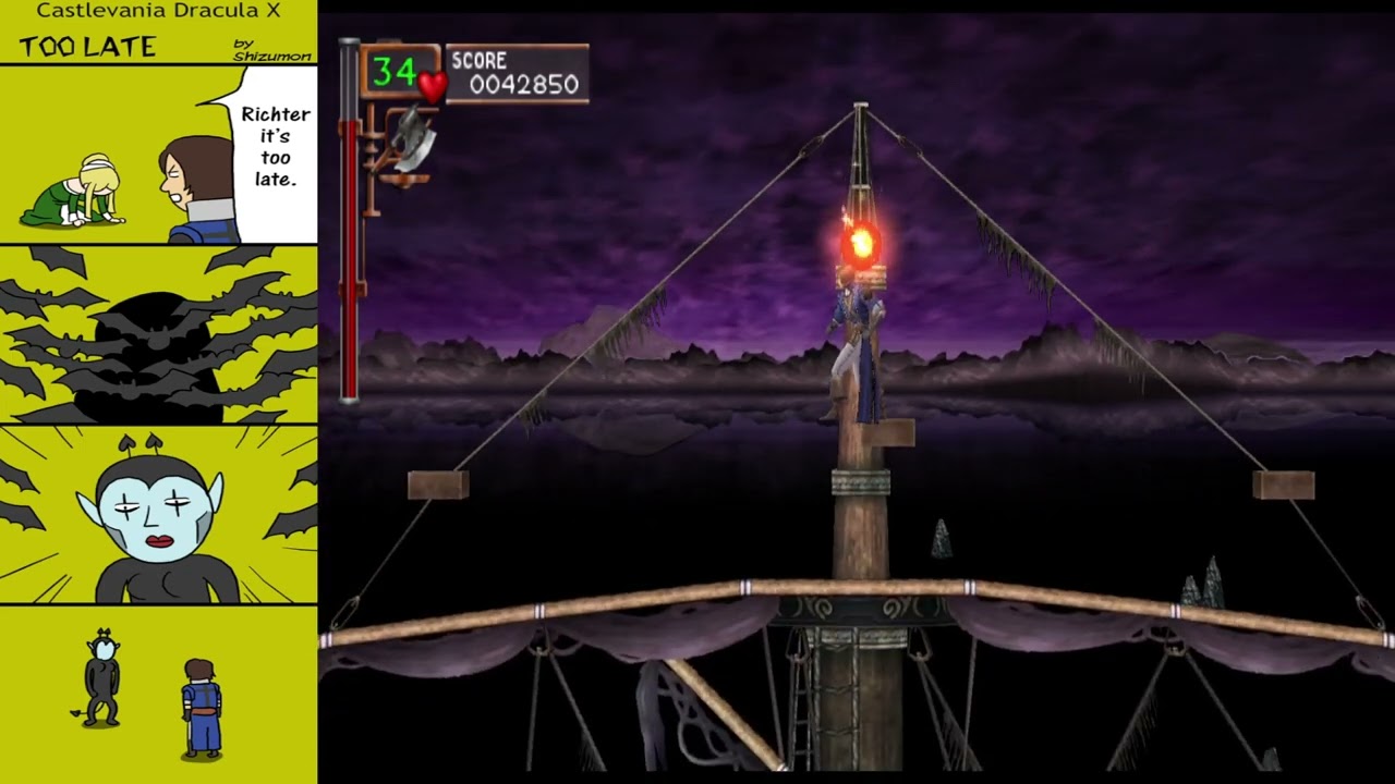 Castlevania: The Dracula X Chronicles Richter Only SpeedRun(19:01)