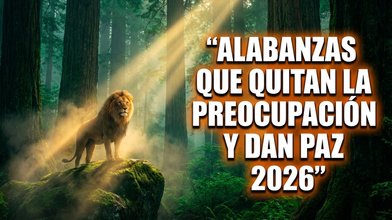 Alabanzas Que Quitan La Preocupación y Dan Paz | Música Cristiana para Calmar el Alma 2026