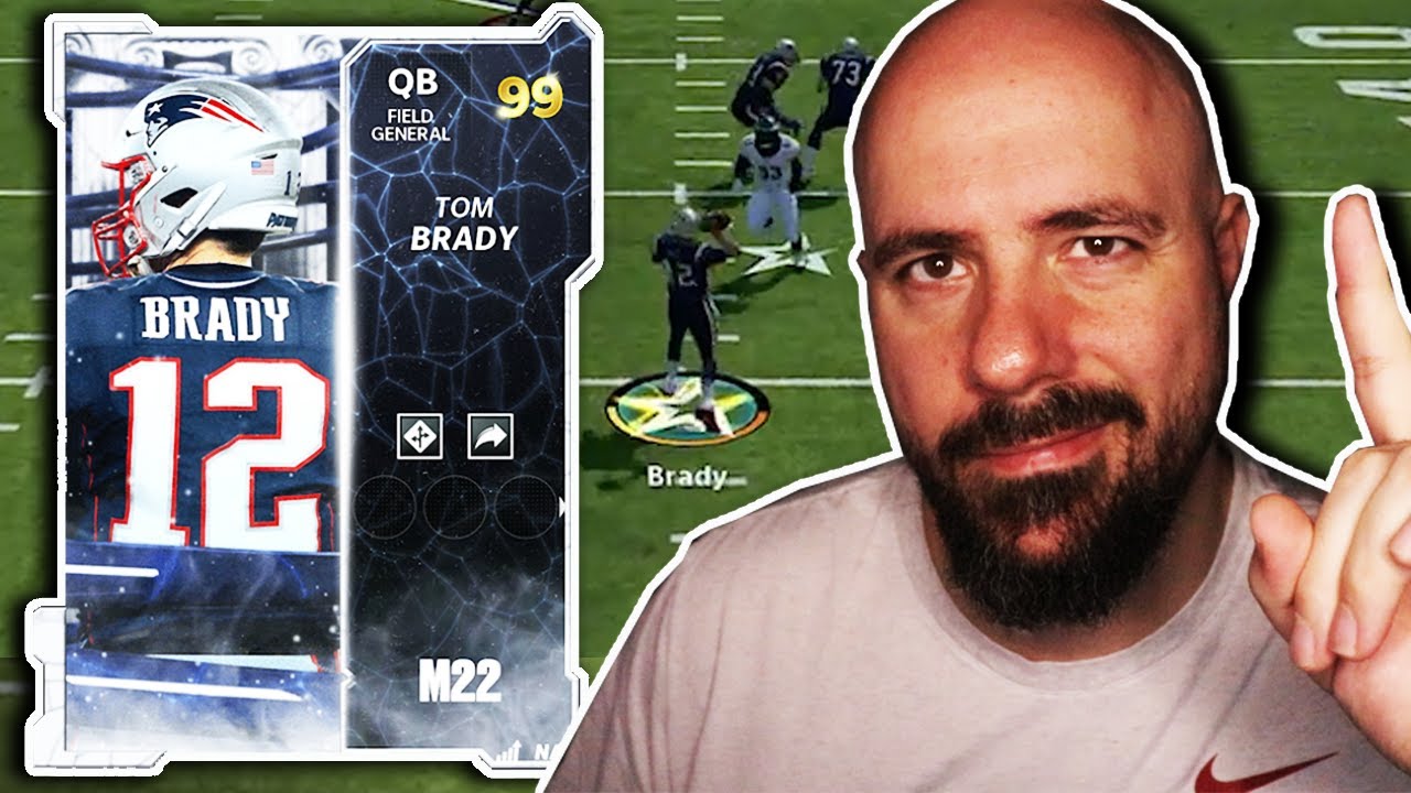 I USED THE GREATEST QB OF ALL TIME - 99 LTD TOM BRADY