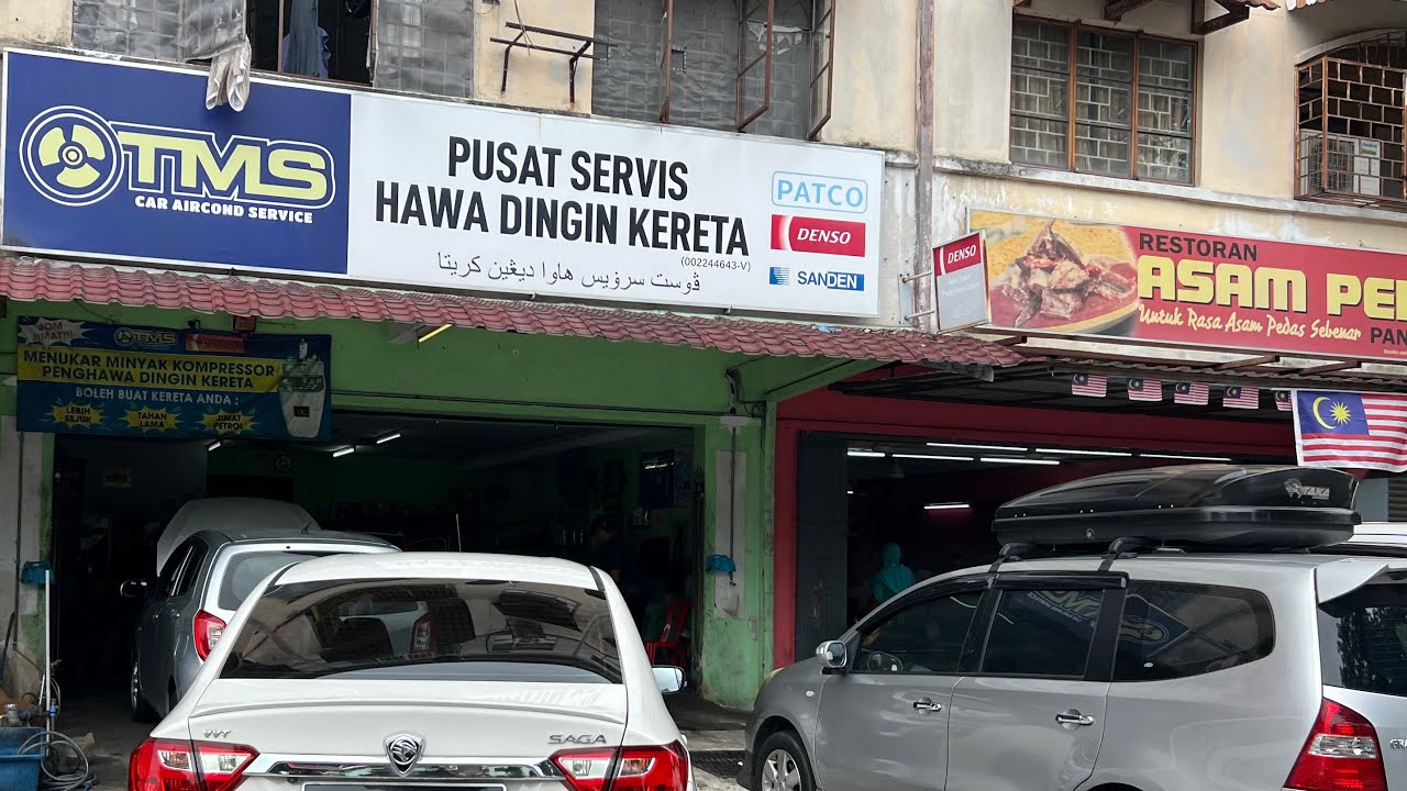 Aircond Tak Sejuk -  Keluar Angin Sahaja - proton saga #aircondtaksejuk 