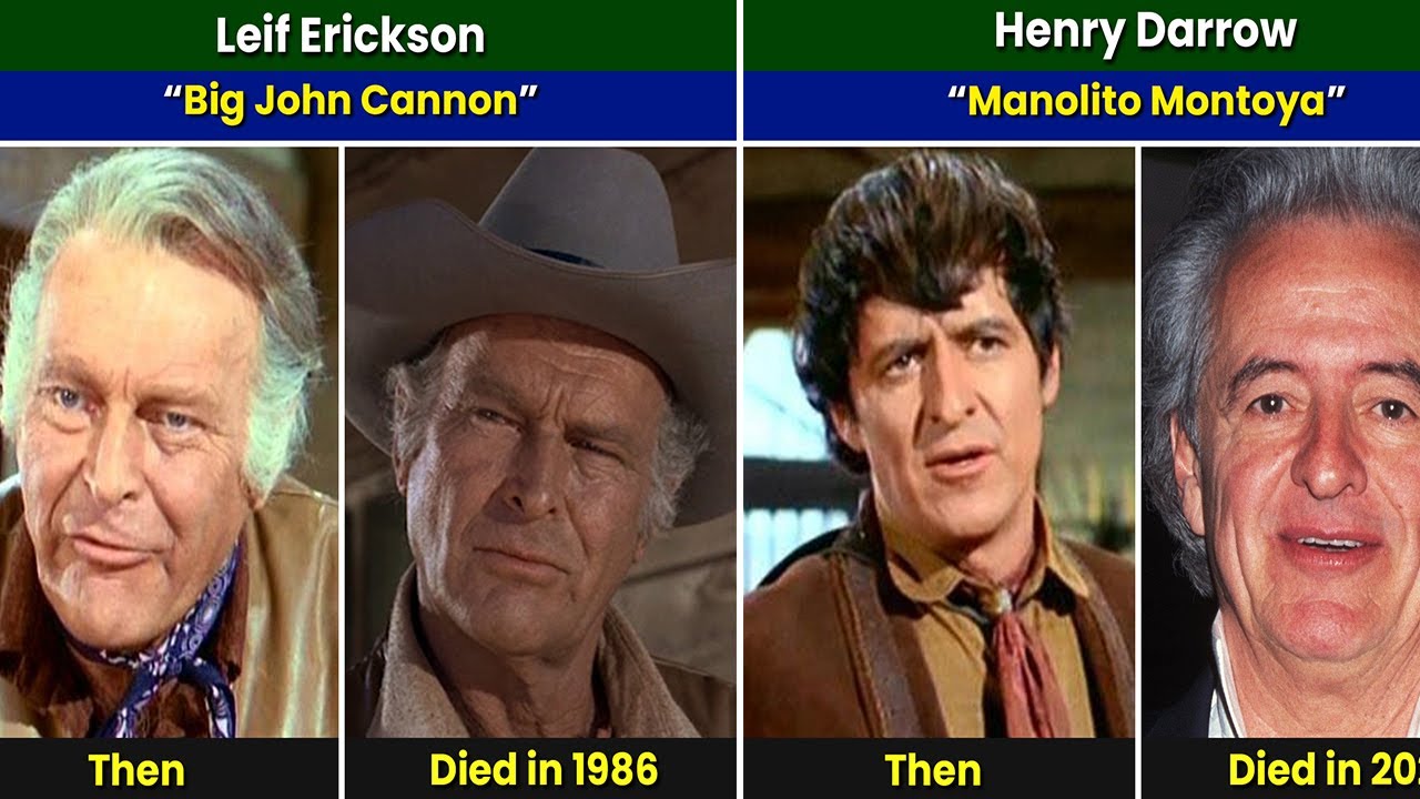 The High Chaparral (1967) Cast Then and Now 2025