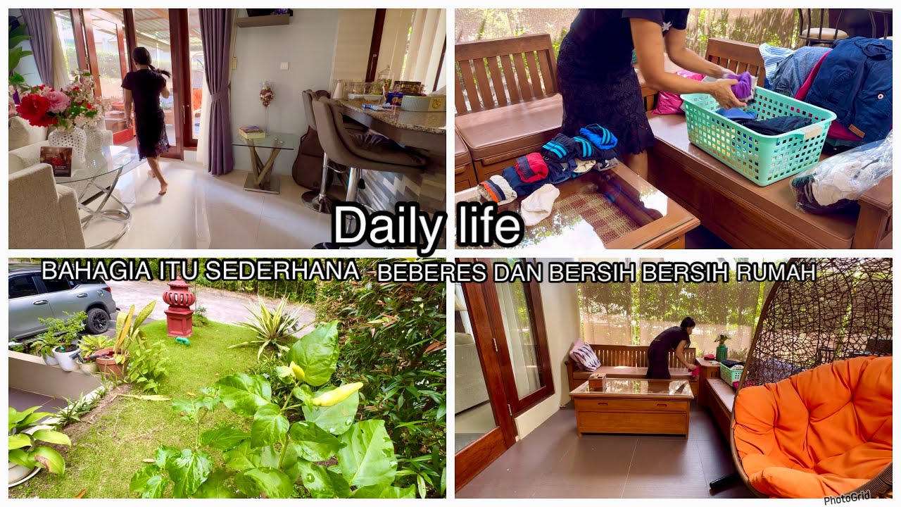 Daily vlog, Kegiatan Ibu Rumah Tangga Di Rumah Minimalis,Tips Bersihin Rumah Minimalis Tanpa Asisten