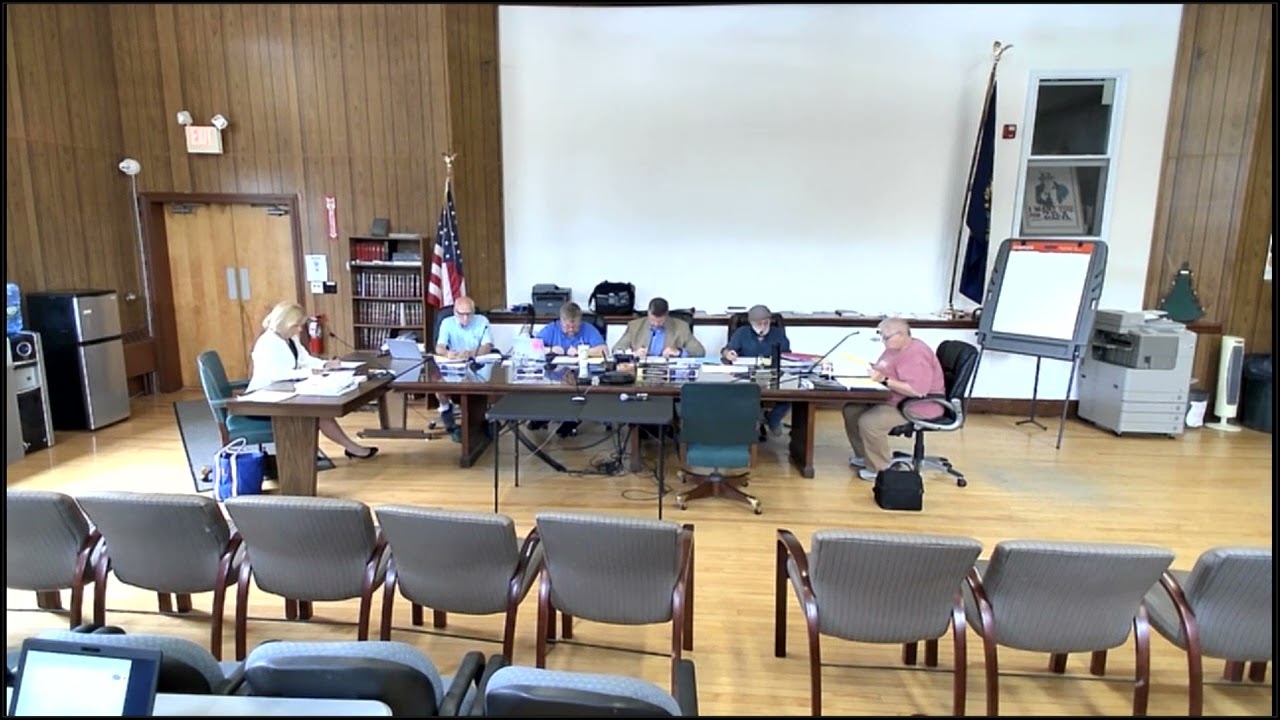 Town of Tilton Meeting Video